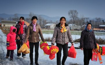 过年串亲戚的作文6篇