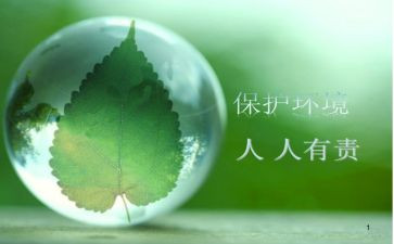 保护环境人人有责演讲稿推荐8篇