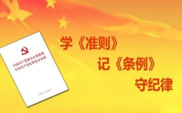 学习十项准则的心得体会6篇
